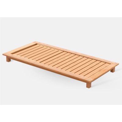 Amalfi Ξαπλώστρα ξύλινη Harmony 220x100x18(30)cm